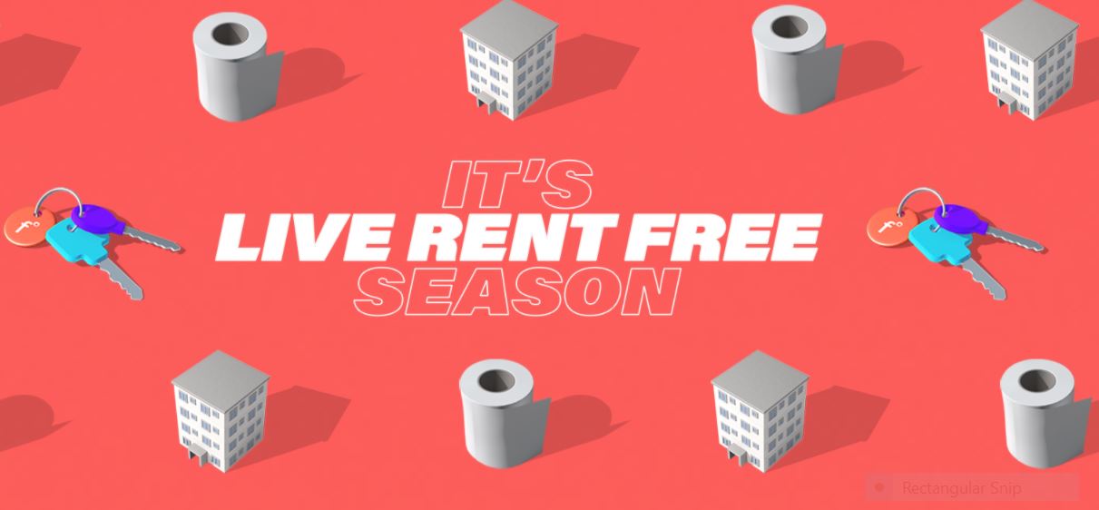 Finndon to pay your rent/mortgage for a year!